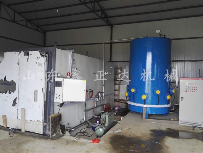 25立方電加熱滅菌器 電蒸汽發生器 方形食用菌滅菌柜